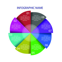Infographic template design , infographic element , vector format