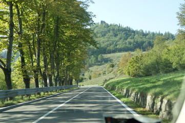 Obraz premium road in Italy