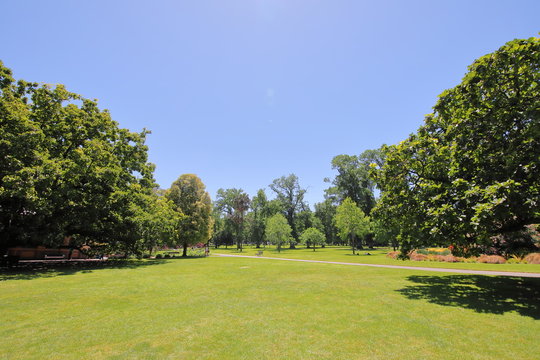 Fitzroy park garden Melbourne Australia