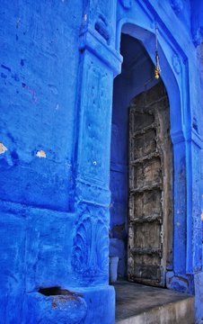 Jodhpur ou "la ville bleue", deuxième ville du Rajasthan en Inde