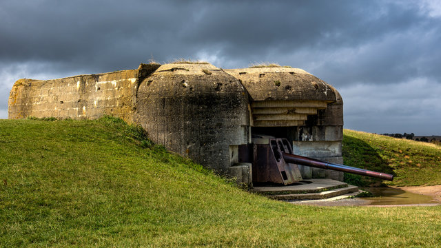 German gun battery of Longues-sur-Mer