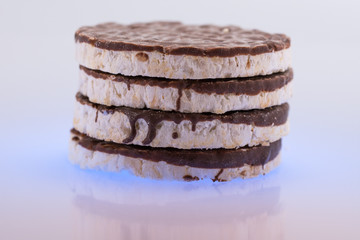 Expanded Wheat Nuts With Chocolate  Glaze