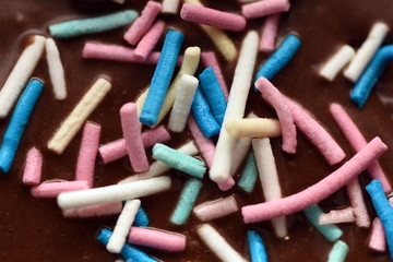 cake colorful confectionary sprinkles, 