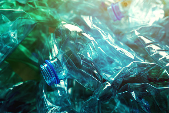 Plastic bottles for recycling