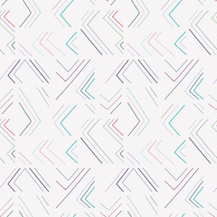 Seamless vector pattern. Blue pastel light textured geometrical background with lines. Print for decorative wallpaper, packaging, wrapping, fabric. Line drawing, graphic design
