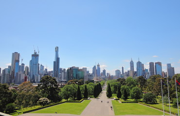 Fototapeta premium Cityscape Melbourne Australia