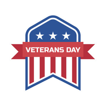 happy veteran's day for american veteran. vector illustration