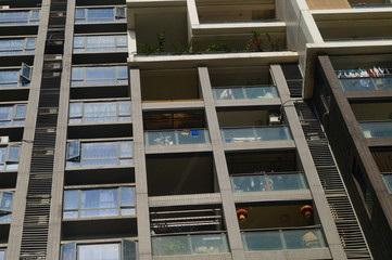 The building appearance of urban residential buildings