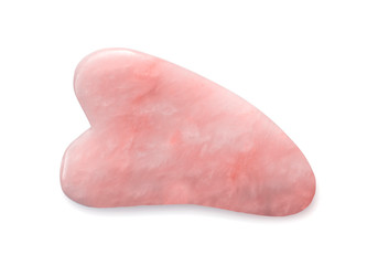 Gua Sha massage tool made of rose quartz hinese medical traditional tool Guasha made from rose quartz