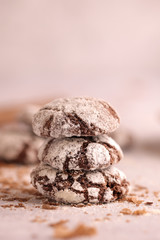 snowy cookies