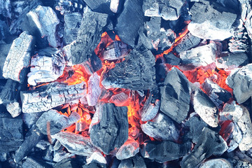 Mangal bonfire cinder texture template background