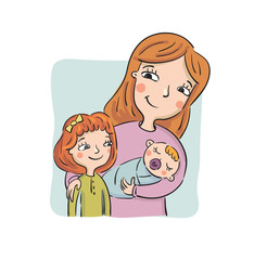 Meeting with the newborn