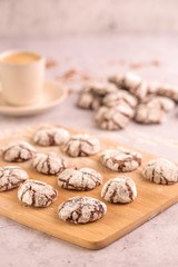snowy cookies