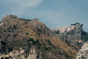 Small town on the top of mountain