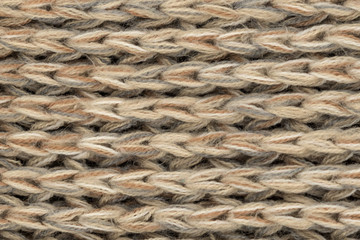 Texture of knitted sweater (scarf) background