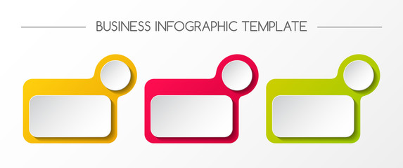 Design of empty company timeline - infographic template. Vector.