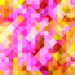 Chaos of colored figures
