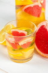 Citrus lemonade,summer drink.