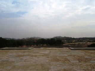 Die Ruinen von Hampi / Weltkulturerbe in Karnataka, Südindien