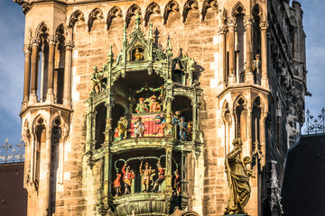 Naklejka premium munich city hall