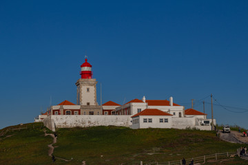 Fototapeta na wymiar Lighthouse Cabo da Roca