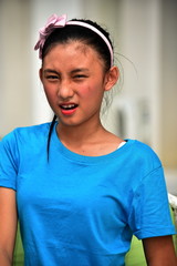 An Unhappy Female Juvenile