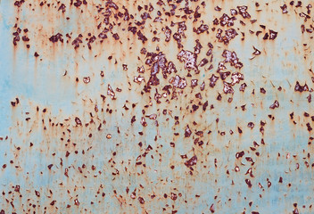 Old Iron plate texture background, copy space.