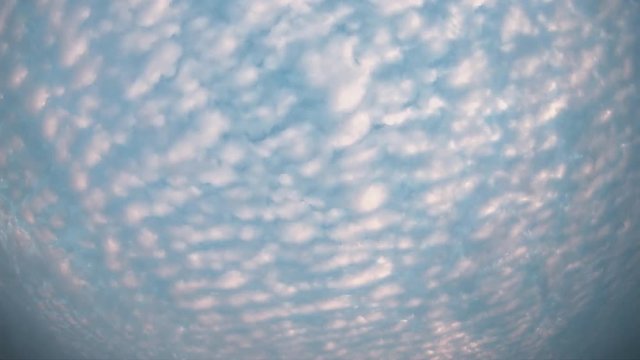 Time Lapse Altocumulus Clouds