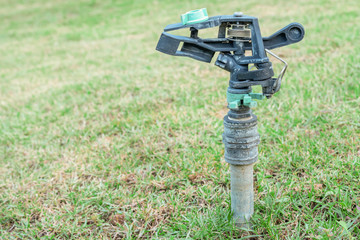 Close up springer water in the park