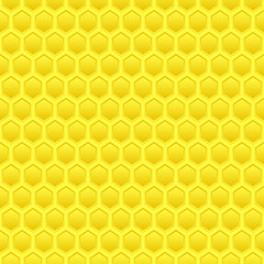 Abstract geometrical seamless background consisting of hexagons.