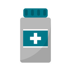 Obraz premium Medicine bottle symbol