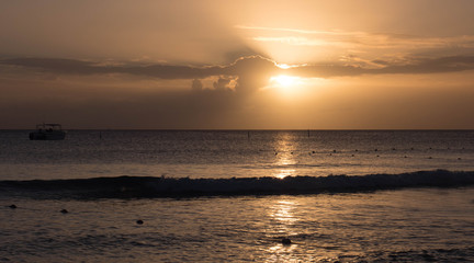 Tropical sunset