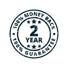 2 year money back guarantee