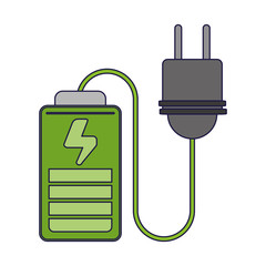 Eco energy battery with plug