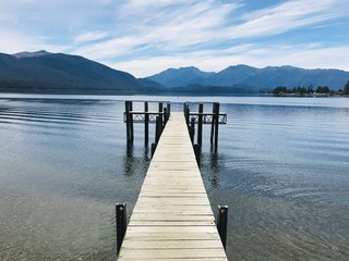 Fototapeta premium Lake Wakatipu, Neuseeland