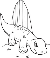 Dinosaur Vector Illustration Art