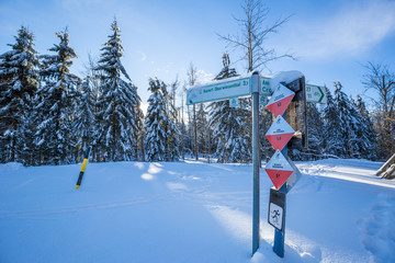 Am Fichtelbeg im Winter