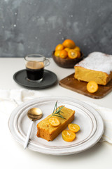 Coffee break, homemade bakery