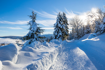 Am Fichtelbeg im Winter © Heiko Zahn
