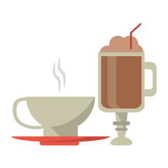 Coffee drinks concept