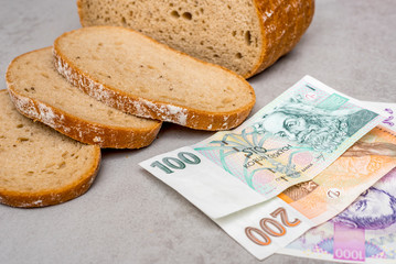 The price of pastries in the Czech Republic