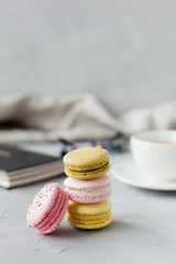 French cookies macaron