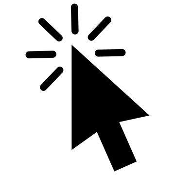 nmps4 NewMousePointerSign nmps - english - mouse pointer: computer - click - cursor - arrow - circle - simple template - square xxl g7110