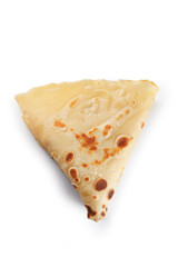 crêpe détouré sur fond blanc