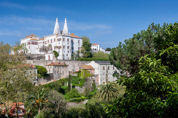 Fototapeta na wymiar The Summer Palace of Sintra, Portugal