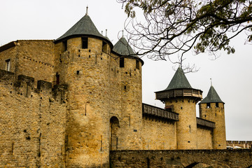 Carcassonne is a fortified medieval citadel located in the French city of Carcassonne.