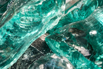 Beautiful stones, blue, blue crystals
