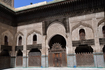 Madrasa de Bou Inania, Fez, Marruecos
