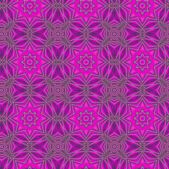 Seamless color pattern from lines of different thickness.
