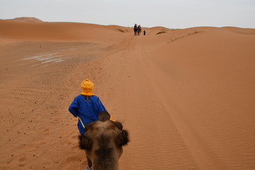 ERG CHEBBI DESSERT - MERZOUGA -  SAHARA - MARRUECOS